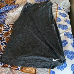 Dark Grey Muscle Tank